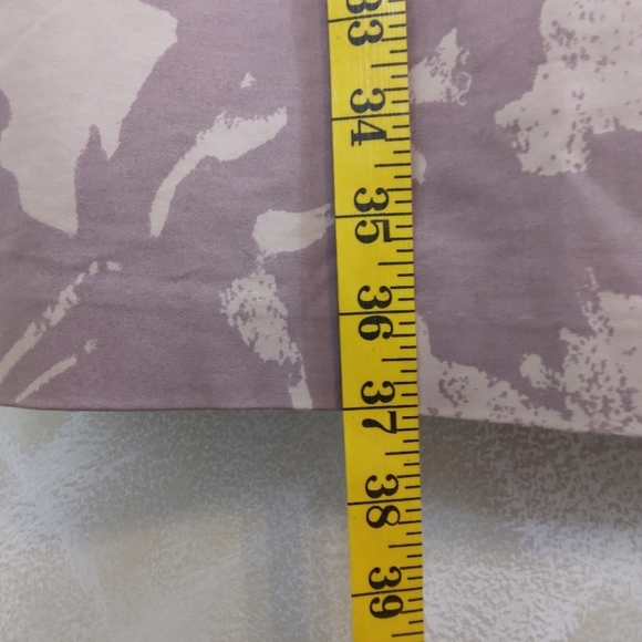 8 Petite POCKETS Ann Taylor LOFT Purple Dress Knee Length Sleeveless Abstract - Picture 4 of 10